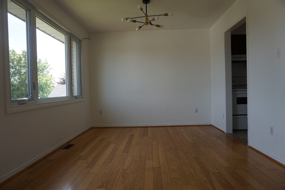 Before staging photo of a Peterborough home
